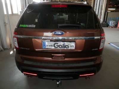 Фаркоп оцинкованный Galia шар C съемный для Ford Explorer 2011-2017