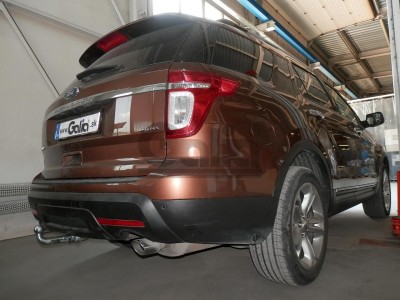 Фаркоп оцинкованный Galia шар C съемный для Ford Explorer 2011-2017