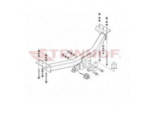 ТСУ Фаркоп Steinhof шар F для Mitsubishi Pajero Sport № M-350