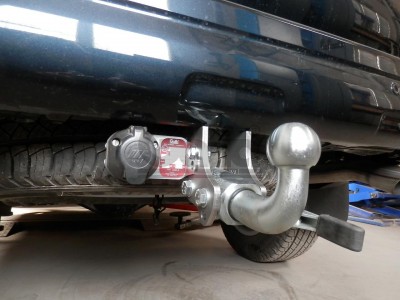 Фаркоп оцинкованный Galia шар C съемный для Toyota Land Cruiser Prado 120/150/Lexus GX460/470 2002-2019