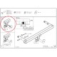 Фаркоп оцинкованный Galia шар C съемный для Volvo S60/V60/XC60 2008-2021