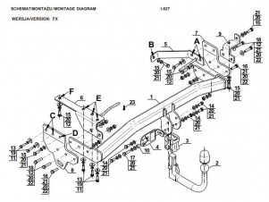 ТСУ Фаркоп Steinhof шар BMC съёмный для Infiniti EX30/EX37/FX37/FX50/QX50/QX70 № I-027