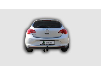 Фаркоп для Opel Astra J хетчбек 2009-2015, Opel Astra J GTC 2012-2018 с условно-съемным креплением шара (на 2 болтах)