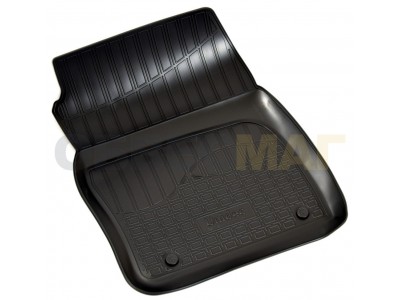 Коврики в салон Norplast 3D полиуретан чёрные для 3 дверей для Ford Focus 3 2015-2021