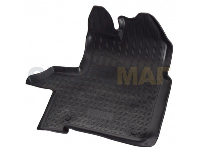Коврики в салон Norplast полиуретан чёрные 2 штуки для Ford Transit 2014-2021