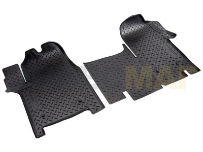 Коврики в салон Norplast полиуретан чёрные для Renault Master 2011-2021