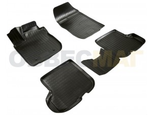 Коврики в салон Norplast полиуретан чёрные для Renault Sandero № NPA11-C69-605