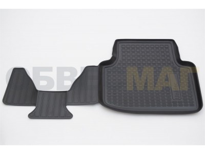 Коврики в салон Norplast 3D полиуретан для Skoda Octavia A7 2013-2020