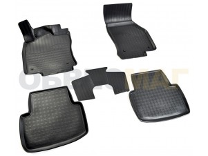 Коврики в салон Norplast полиуретан чёрные для Volkswagen Passat B8 № NPA11-C95-370
