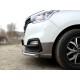 Защита переднего бампера одинарная d-53 Технотек для Hyundai H-1 Starex 2017 – н.в.