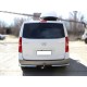 Защита заднего бампера "уголки" одинарные d-53 Технотек для Hyundai H-1 Starex 2017 – н.в.