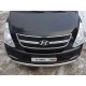 Защита передняя овальная 75х42 мм ТСС для Hyundai H-1 Starex 2007-2018 HYUNH113-01
