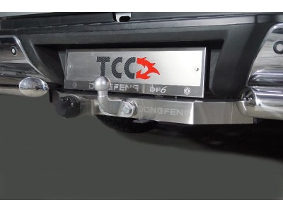 Фаркоп (крюк F, надпись DongFeng) ТСС для Dong Feng DF6 2022 – н.в.