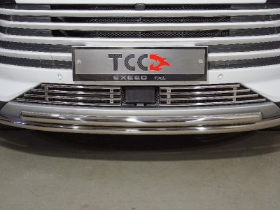 Решетка радиатора 12 мм 2шт ТСС для Exeed TXL 1.6L Turbo 4WD 2021 – н.в.