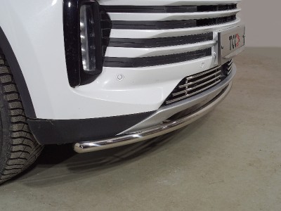 Защита передняя нижняя 42,4 мм ТСС для Exeed TXL 1.6L Turbo 4WD 2021 – н.в.