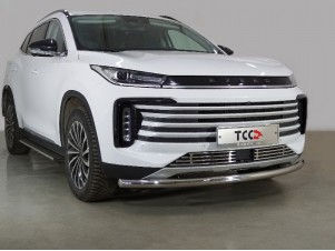 Защита передняя нижняя 60,3 мм для Exeed TXL 1.6L Turbo 4WD 2021 – н.в. EXEEDTXL21-13