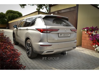 Фаркоп для Mitsubishi Outlander 2022-н.в. съемное крепление шара под американский квадрат