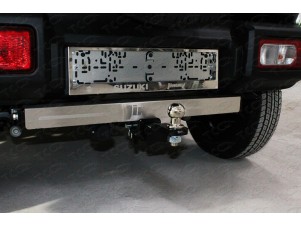 Фаркоп надпись Jimny, шар E нержавеющий для Suzuki Jimny № TCU00144N
