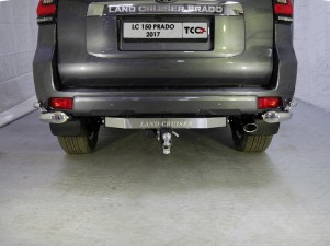 Фаркоп оцинкованный, надпись Land Cruiser, шар E 
