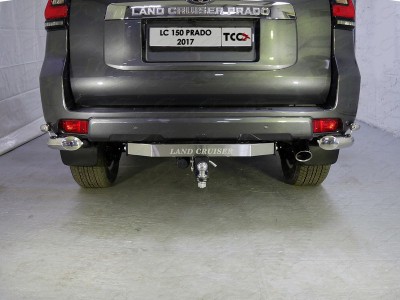 Фаркоп оцинкованный, надпись Land Cruiser, шар E 