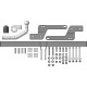 Фаркоп с оцинк. шаром для Renault Sandero Stepway 2014-2022, Renault Logan Stepway 2019-2022, Renault Logan 2004-2014, 2014-2022, Renault Sandero 2014-2022 крепление шара на двух болтах