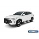 Порог-площадка "Silver" F180AL Rival + комплект крепежа BYD Song Plus 2023-н.в. (V - 1.5 PHEV, 4WD)