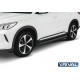 Порог-площадка "Premium-Black" A180ALB Rival + комплект крепежа BYD Song Plus 2023-н.в. (V - 1.5 PHEV, 4WD)