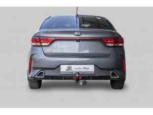 Фаркоп для Kia Rio IV рестайл (FB) седан 2020-2022, Solaris KRS 2024-н.в. с условно-съемным креплением шара (на 2 болтах) №K135-A