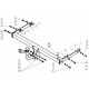 Фаркоп оцинкованный для Skoda Kodiaq 2017-2023, Volkswagen Tiguan II 2016-2024, Volkswagen Tiguan 2007-2016, Skoda Yeti 2009-2018, Audi Q3 2011-2019 крепление шара на двух болтах