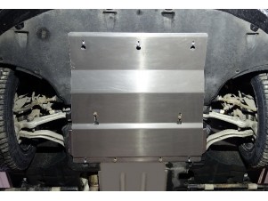 Защита картера (алюминий) 4мм для Genesis G80 2020 – н.в. ZKTCC00532