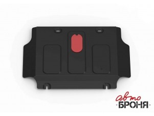 Защита картера (сталь) + комплект крепежа для JAC T6 2018-н.в. (V - 2.0) №111.09209.1