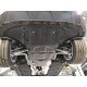 Защита картера, КПП (композит 8 мм) для Audi Q8 2018-2020 (V - все) (2 части)