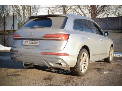 Фаркоп для Audi Q7 2015-2023, Audi Q8 2018-2023, Volkswagen Touareg 2018-2023 быстросъемное крепление шара
