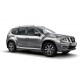 Защита порогов вогнутая d=63 мм ШАГРЕНЬ (ППК) для Renault Duster 2012-2020, Nissan Terrano 2014-2022