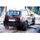 Защита порогов с алюм. площадкой d=51 мм «Эстонец» ИСКРА (ППК) для Renault Duster 2012-2020, Nissan Terrano 2014-2022