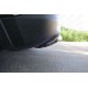 Защита заднего бампера короткая 60 мм ТСС для Jeep Cherokee 2014-2018