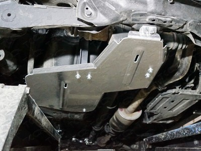 Защита бака и заднего дифференциала алюминий 4 мм ТСС для Haval F7/H6 2015-2020