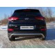 Защита заднего бампера кенгурин 60 мм ТСС для Hyundai Tucson 2015-2018