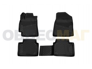 Коврики 3D в салон Element полиуретан 4 штуки на Kia Cerato № ELEMENT3D2568210