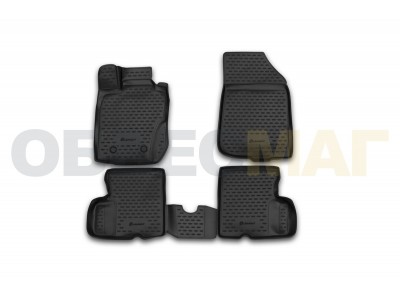 Коврик в салон Element для полного привода передний левый полиуретан для Renault Duster 2011-2015