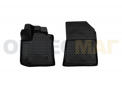 Коврики 3D в салон полиуретан 2 штуки Element для Renault Dokker 2012-2021