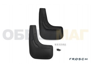 Брызговики задние Frosch на седан 2 шт в коробке для Volkswagen Polo № FROSCH.51.37.E10