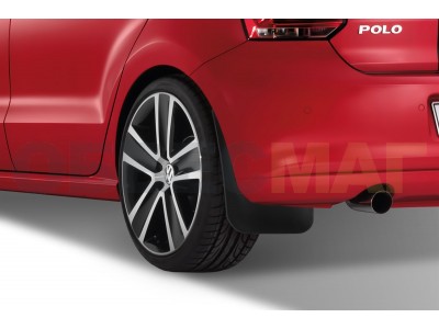 Брызговики задние Frosch на седан 2 шт в коробке для Volkswagen Polo 2015-2020