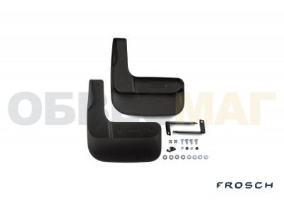 Брызговики передние Frosch optimum в коробке 2 шт Frosch для Haval H9 2015-2021