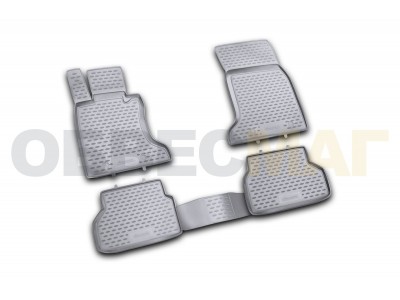 Коврики в салон Element 4 шт полиуретан для BMW 5 2003-2010