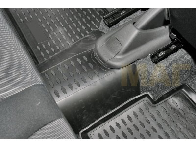 Коврики в салон полиуретан 4 штуки Element для Fiat Doblo Panorama 2001-2015