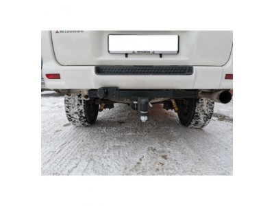 Фаркоп для Mitsubishi Delica 4 1994-2007 (кроме PF8W super exceed crystal lite roof long) съемное крепление шара под американский квадрат