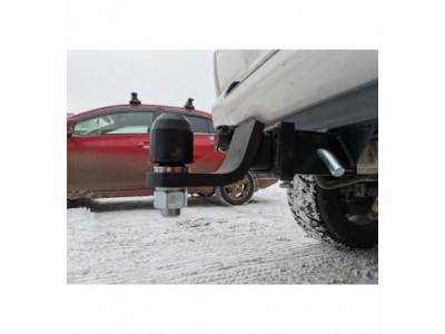 Фаркоп для Mitsubishi Delica 4 1994-2007 (кроме PF8W super exceed crystal lite roof long) съемное крепление шара под американский квадрат