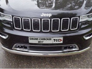 Решетка радиатора верхняя (лист AL) 7 шт для Jeep Grand Cherokee IV Рестайлинг 2013 – 2022 GRCHER17-10