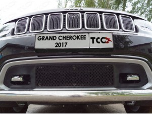 Решетка радиатора нижняя (лист AL) для Jeep Grand Cherokee IV Рестайлинг 2013 – 2022 GRCHER17-11
